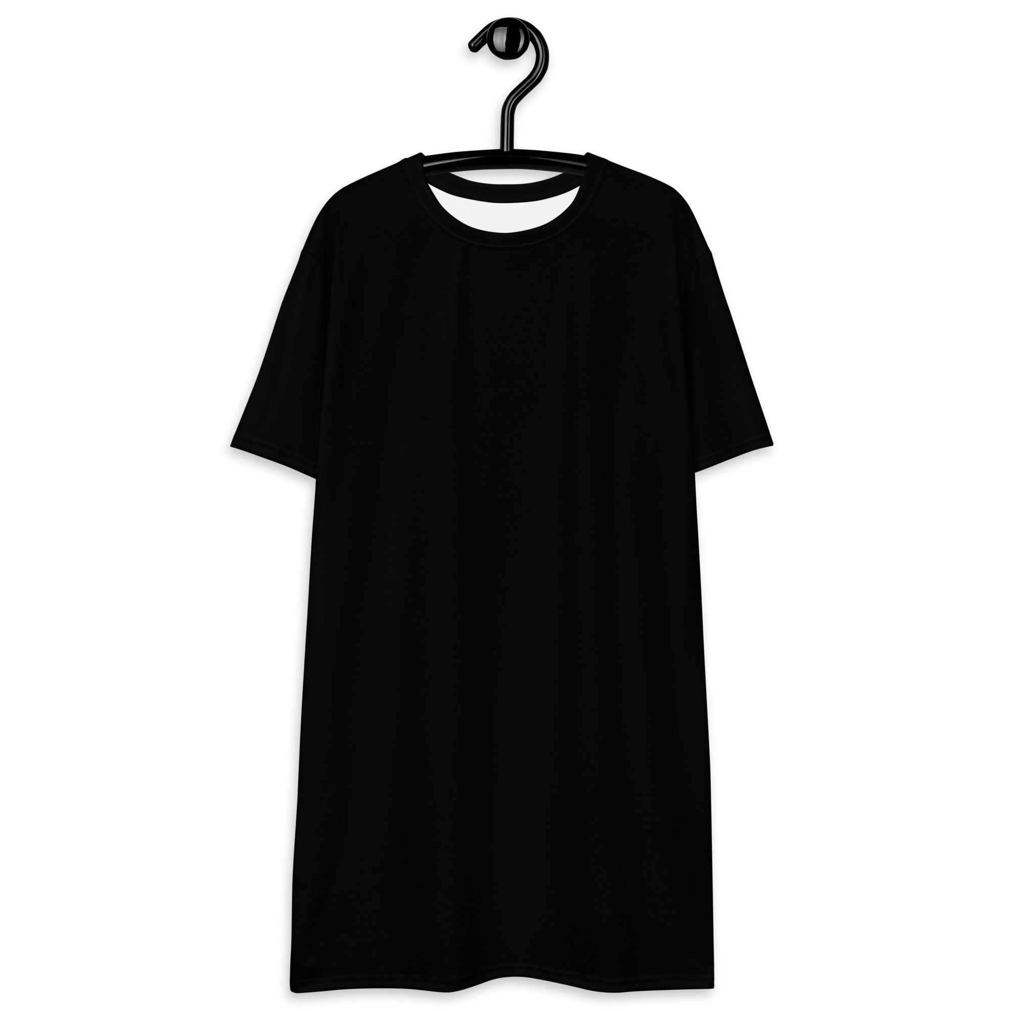 Basic Black T-Shirt Dress